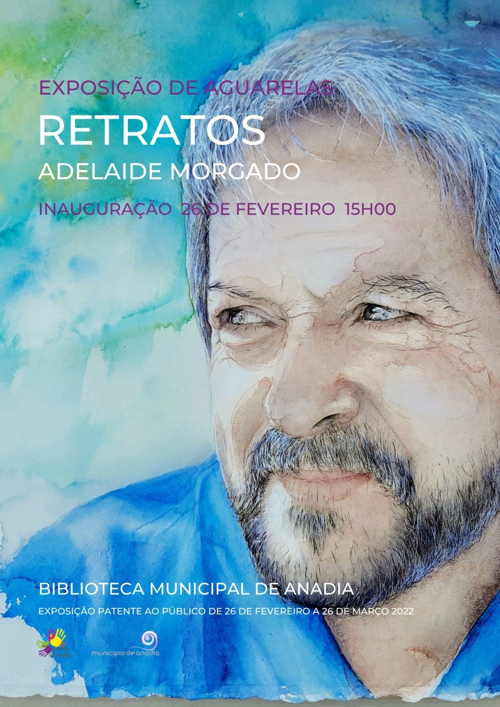 Retratos inspiradores na Biblioteca Municipal