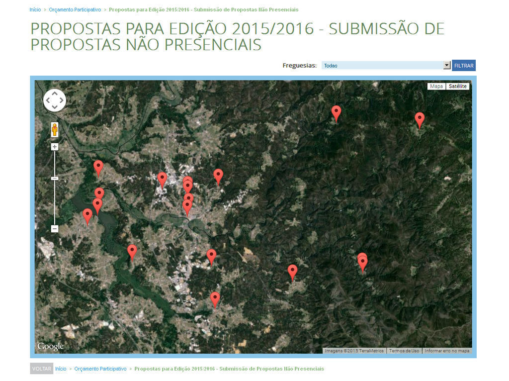 Cidadãos convidados a identificar as 5 propostas prioritárias para o Concelho