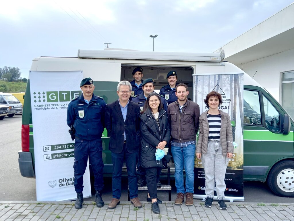 Sensibilização sobre a limpeza e gestão de faixas de gestão de combustível