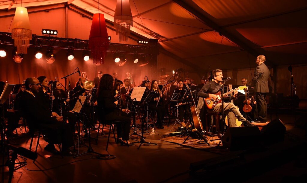 MURTOSA RECEBEU CONCERTO DE MIGUEL ARAÚJO COM O GRUPO MUSICAL BUNHEIRENSE