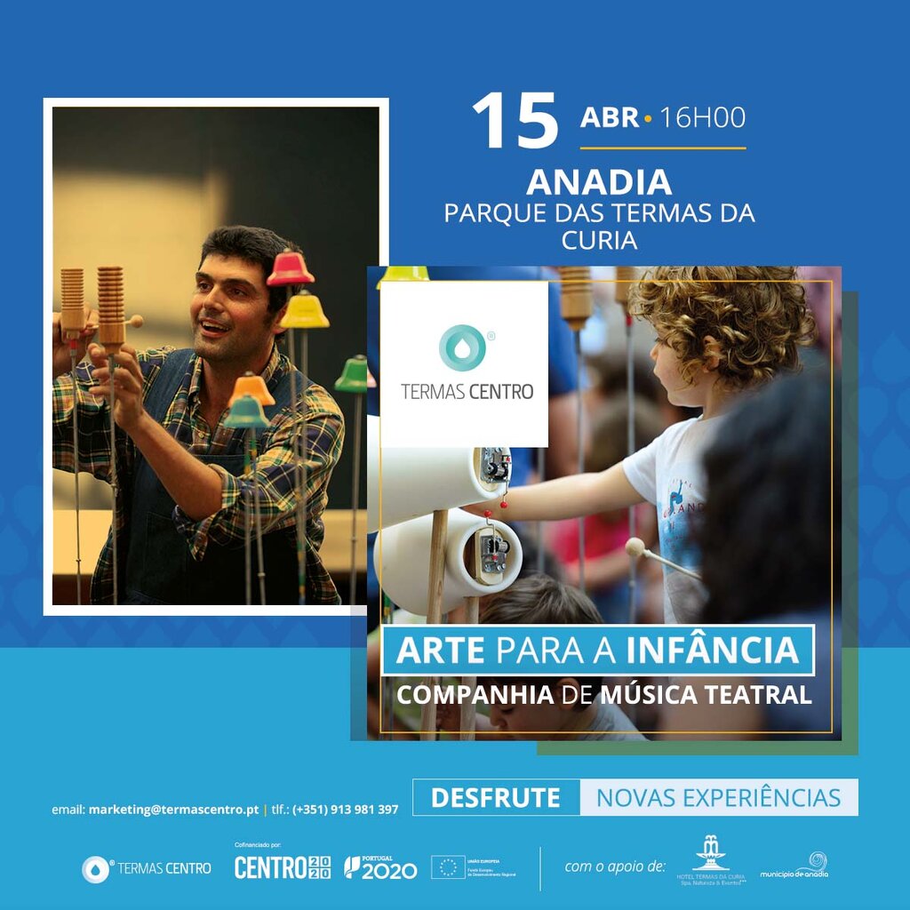 Parque das Termas da Curia acolhe a "Arte para a Infância"