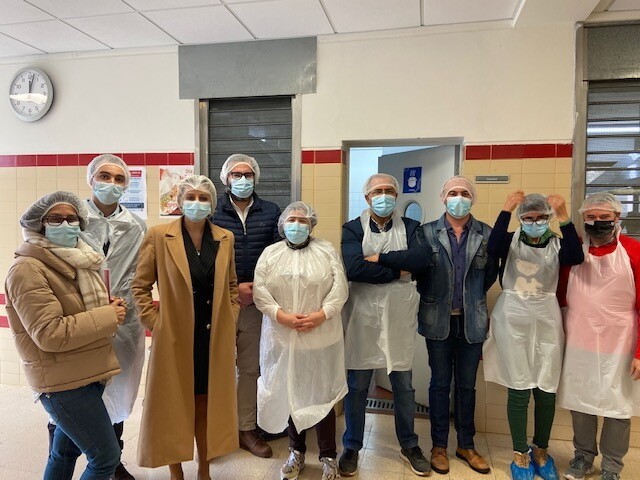 Câmara e DGEstE visitam refeitórios escolares do concelho de Águeda