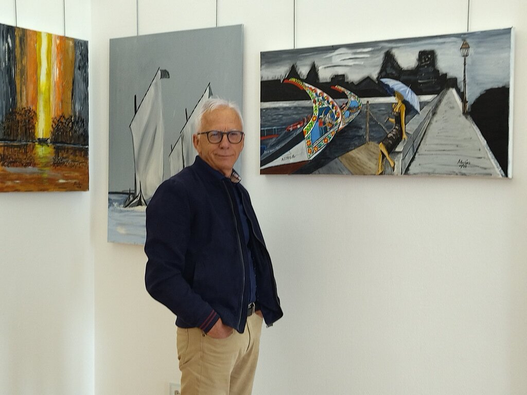 ARTUR CARVALHO MOSTRA "PINTURAS AO ACASO" NA COMUR-MUSEU MUNICIPAL
