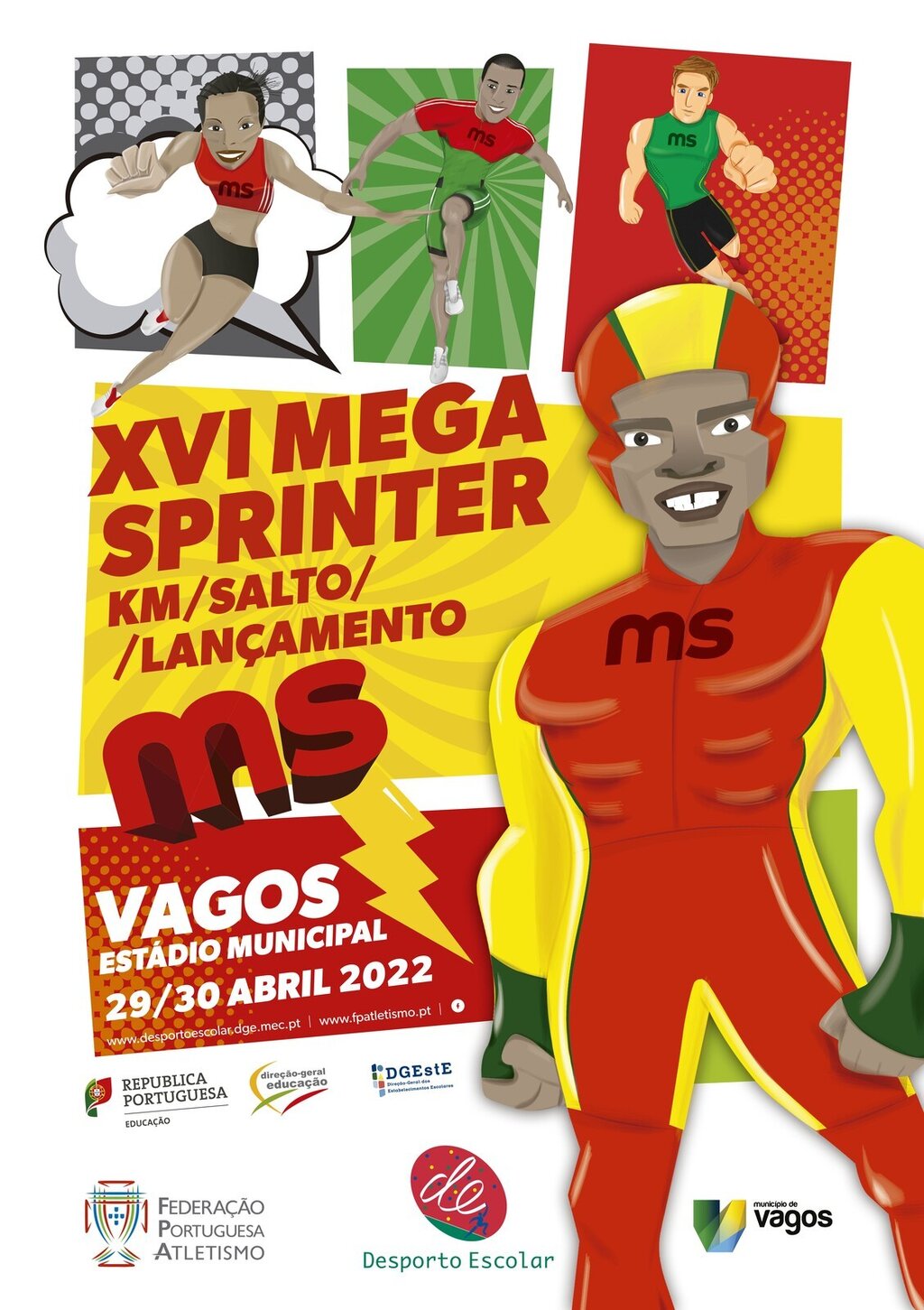 MEGA SPRINTER REALIZA-SE NOS DIAS 29 E 30 DE ABRIL EM VAGOS