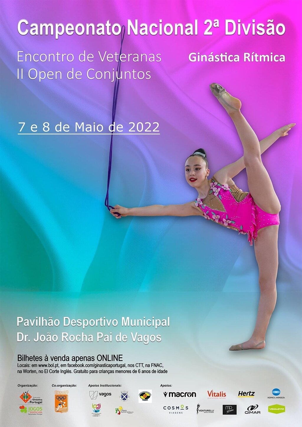 GINÁSTICA RÍTMICA EM VAGOS - CAMPEONATO NACIONAL DA 2ª DIVISÃO