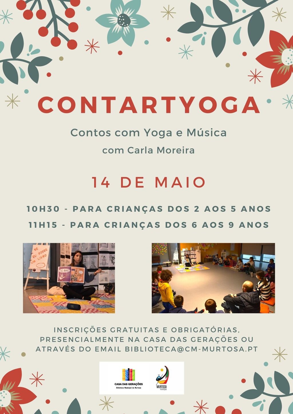 CASA DAS GERAÇÕES PROMOVE A INICIATIVA “CONTARTYOGA”