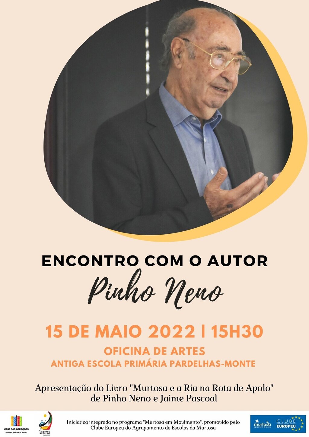 OFICINA DE ARTES RECEBE ENCONTRO COM O ESCRITOR PINHO NENO