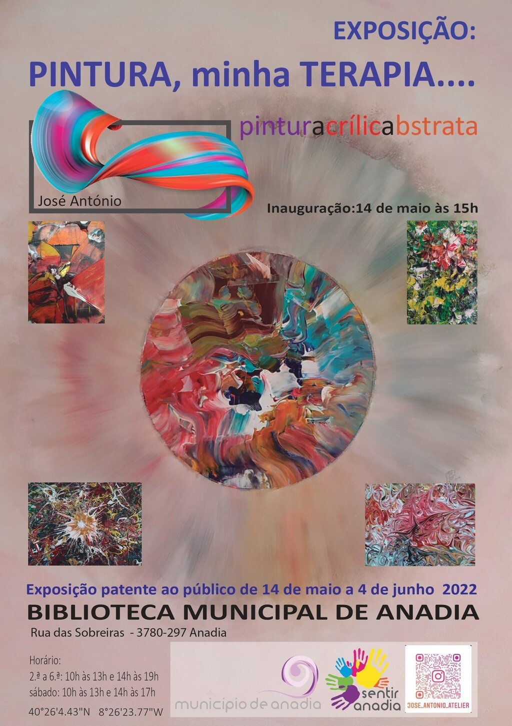 Nova exposição na Biblioteca Municipal
