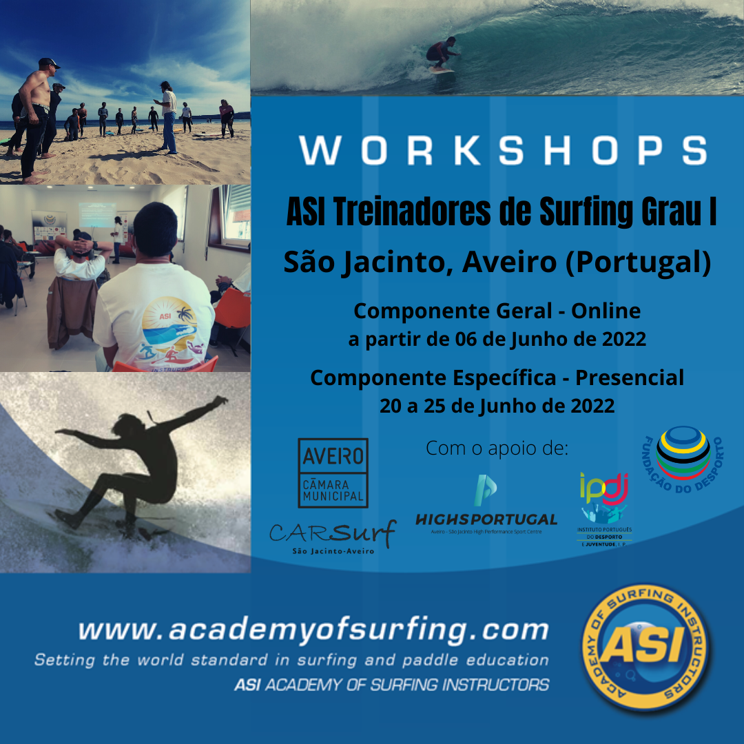 CAR SURF DE SÃO JACINTO RECEBE CURSO TREINADORES DE SURFING 