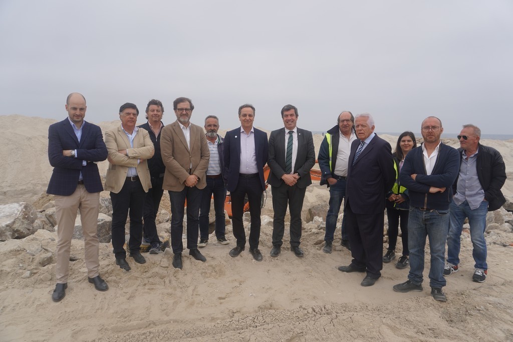 Reabilitação da Costa Nova avança para responder aos desafios das mudanças climáticas