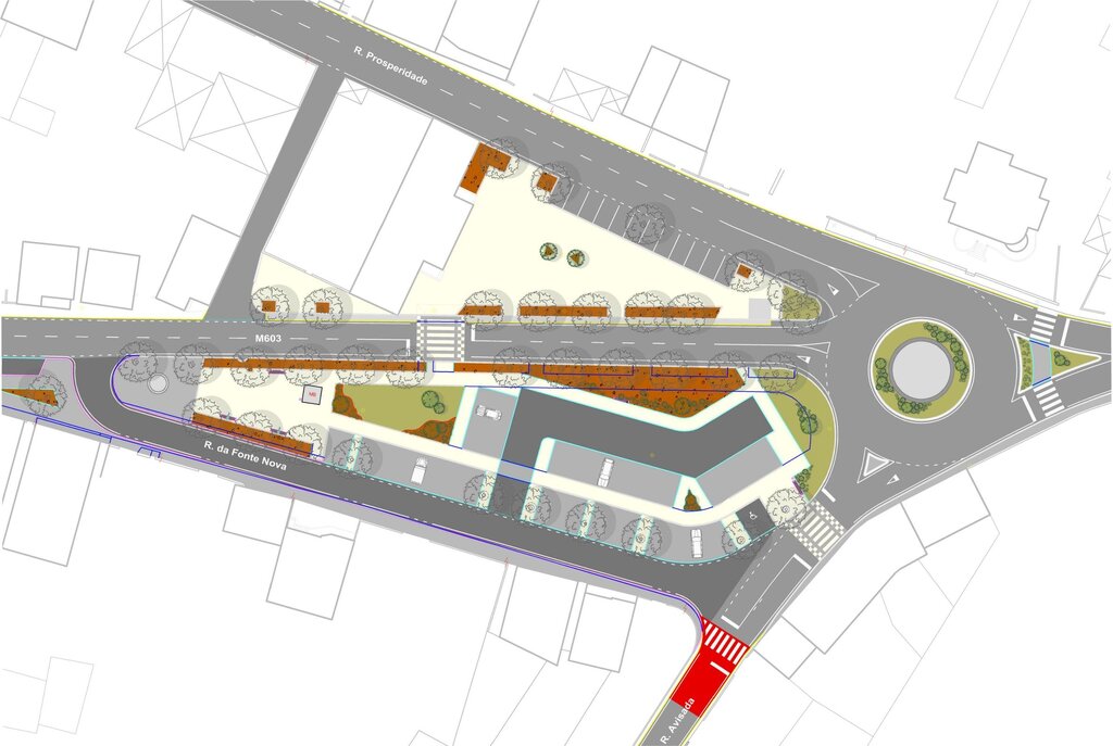 Requalificação urbana no Largo da Feira (Fogueira)