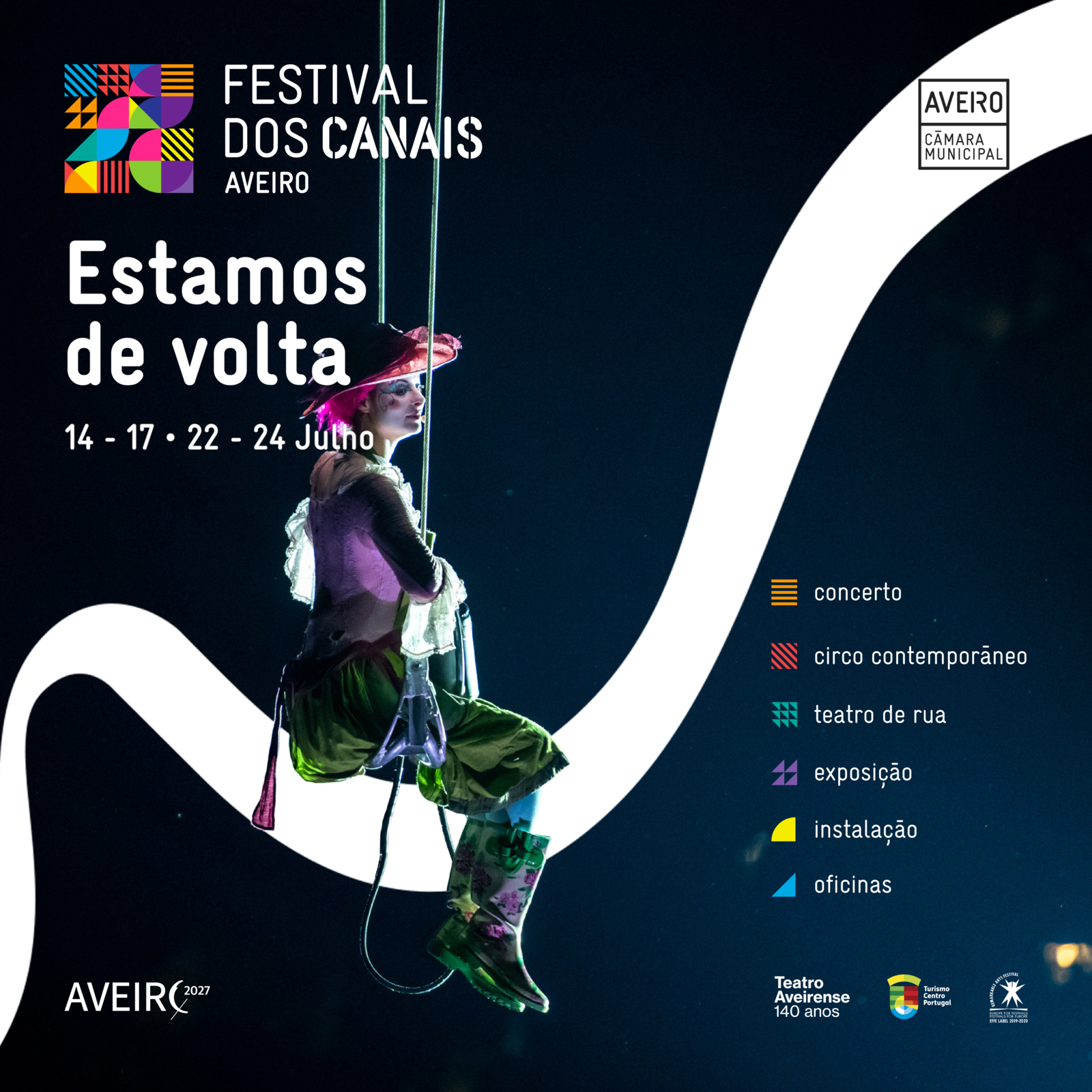 FESTIVAL DOS CANAIS JÁ TEM DATAS MARCADAS