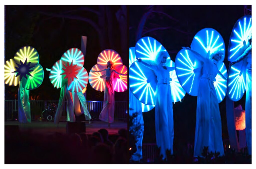 "Noite de Luz" na Praça da Juventude