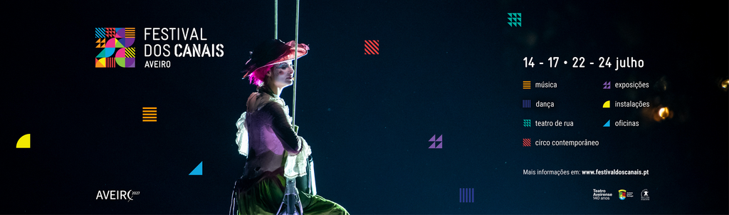 PROGRAMAÇÃO DO FESTIVAL DOS CANAIS – 14 A 17 E 22 A 24 DE JULHO