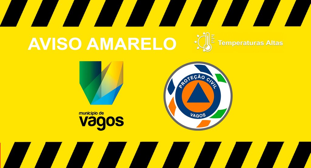 Aviso Amarelo – Tempo Quente