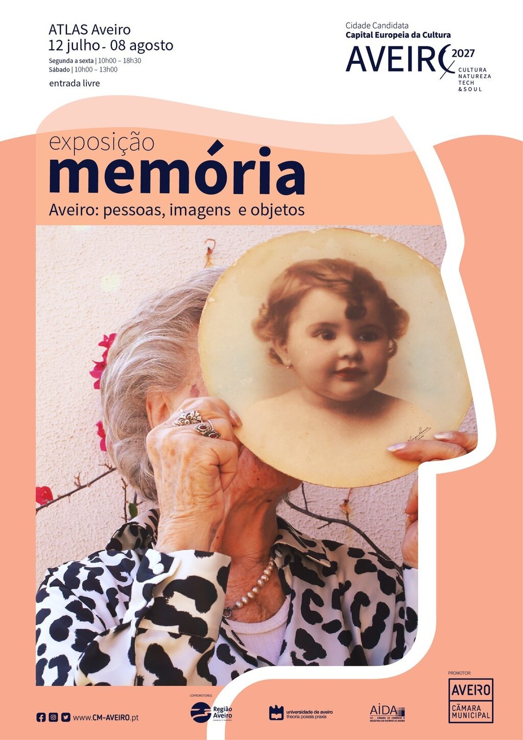 EXPOSIÇÃO “MEMÓRIA – AVEIRO: PESSOAS, IMAGENS E OBJETOS”