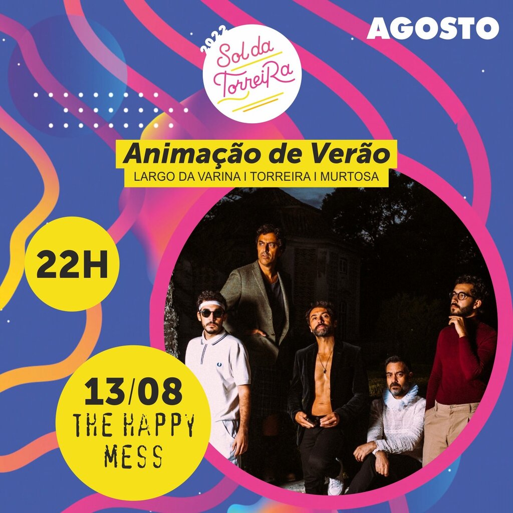  “THE HAPPY MESS” ATUAM NA TORREIRA NO PRÓXIMO SÁBADO