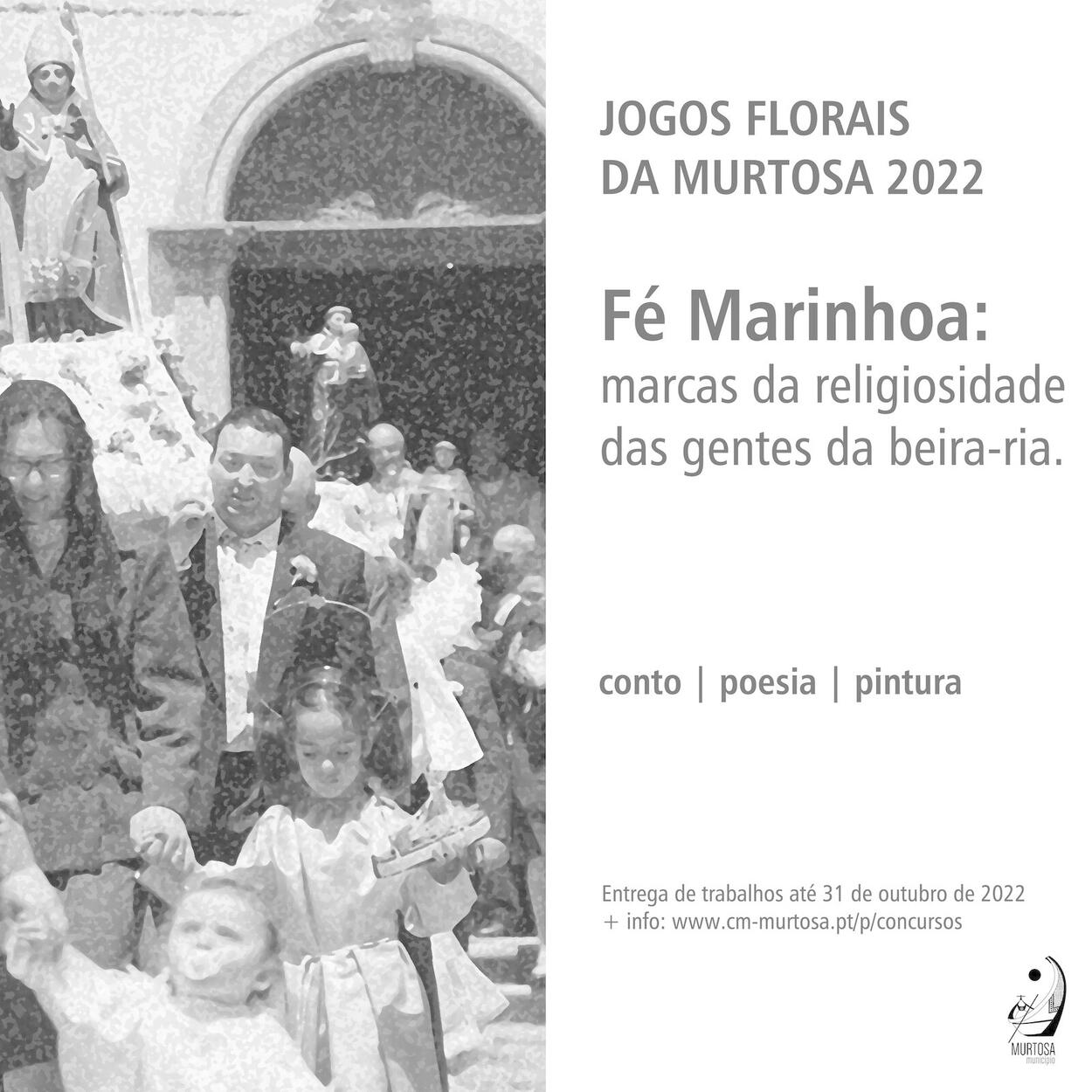  LANÇAMENTO DO CONCURSO DE JOGOS FLORAIS DA MURTOSA 2022