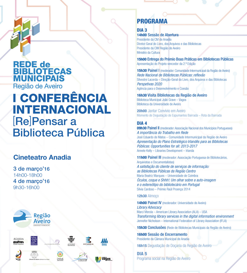 O futuro das Bibliotecas Públicas em conferência internacional