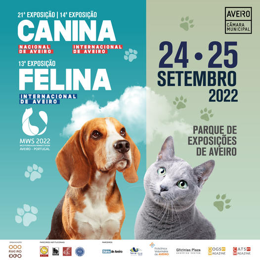 EXPOSIÇÃO CANINA E FELINA INTERNACIONAL DE AVEIRO 2022