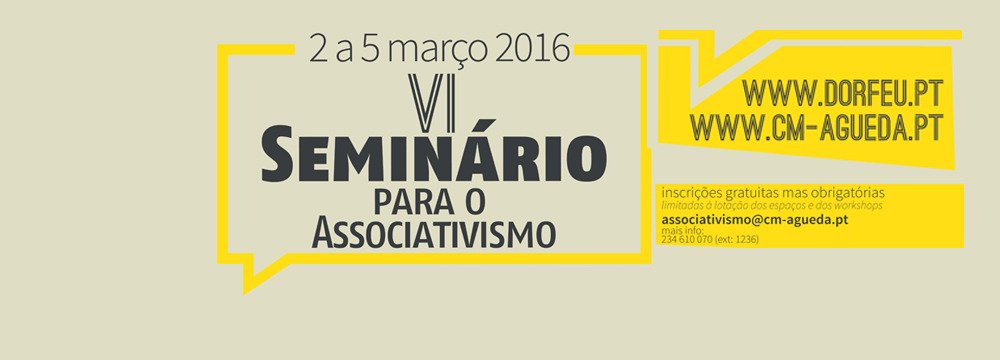 Águeda recebe a VI edição do Seminário para o Associativismo
