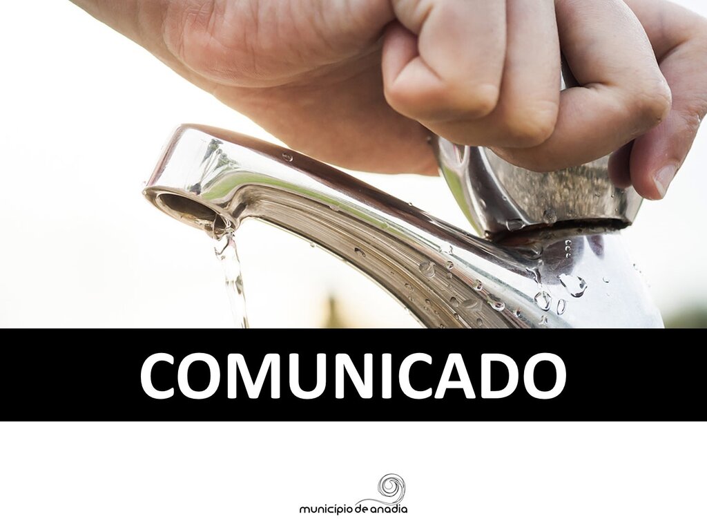 Novo comunicado sobre qualidade da água da rede pública