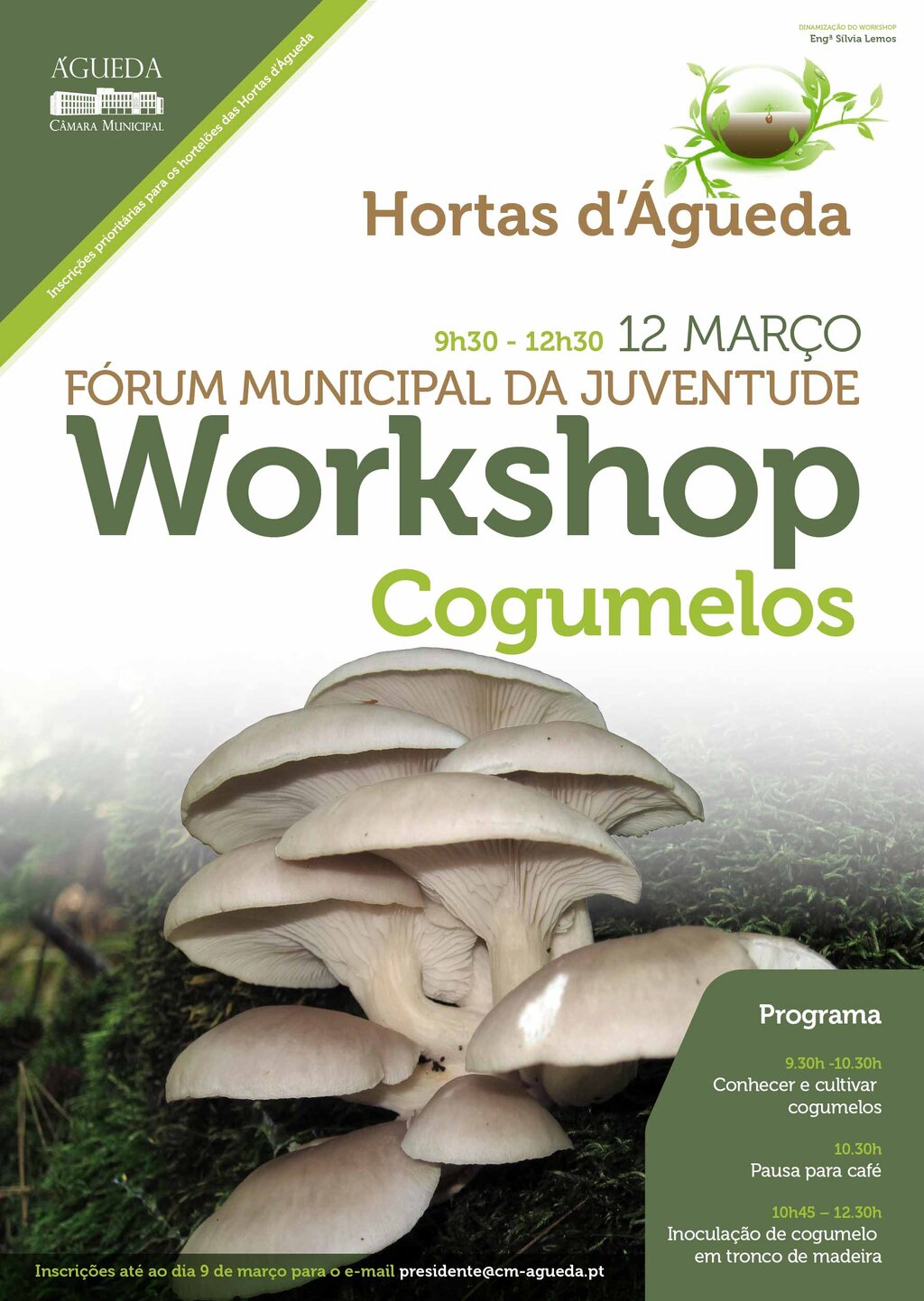 Workshop sobre “Produção de Cogumelos”