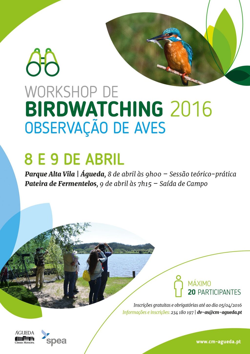Águeda promove o Birdwatching através realização de workshop de observação de aves