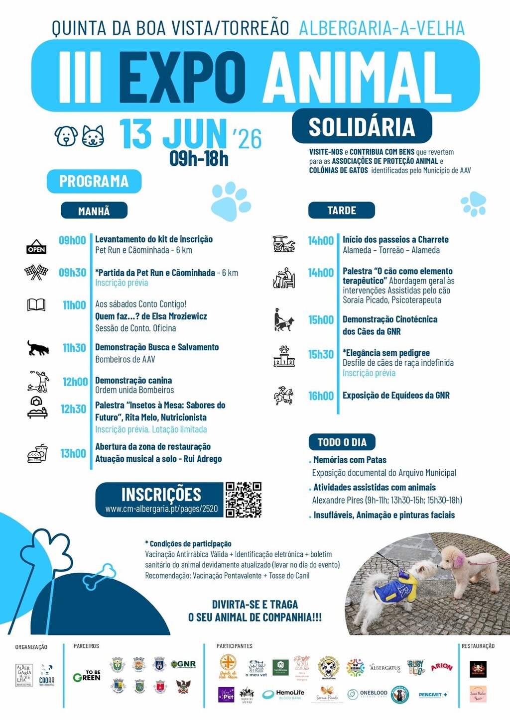 Cartaz III Expo Animal Solid&aacute;ria